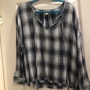 V neck blouse